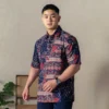 KEMEJA Lauraan – Mandalas Premium Men's Short Sleeve Batik Shirt