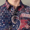 KEMEJA Lauraan – Mandalas Premium Men's Short Sleeve Batik Shirt