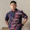 KEMEJA Lauraan – Mandalas Premium Men's Short Sleeve Batik Shirt