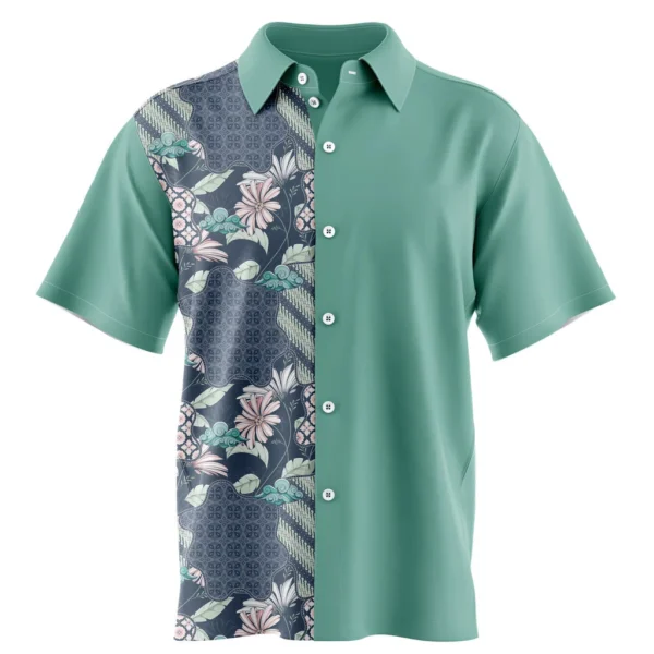 Premium Sublimation Batik Corporate Shirt – New Arrival Exclusive Design