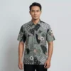 KAMDAR Batik Wira Reg Fit Cotton Batik Kemeja