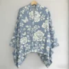 Women's Vacation Floral Print Shirt – V-Neck Retro Style Casual Top