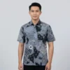 KAMDAR Batik Wira Reg Fit Cotton Batik Kemeja