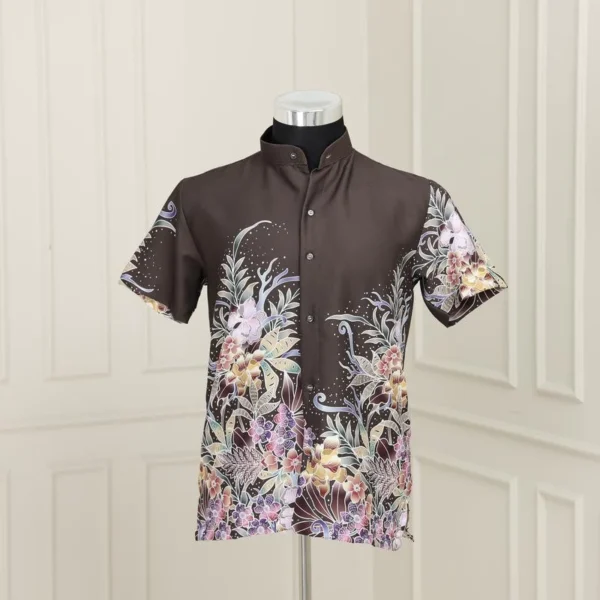 Premium Men's Batik Short Sleeve Shirt