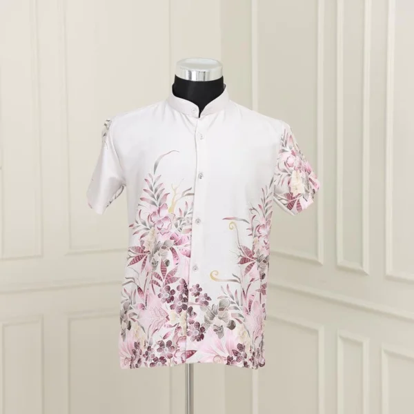 Premium Men's Batik Short Sleeve Shirt