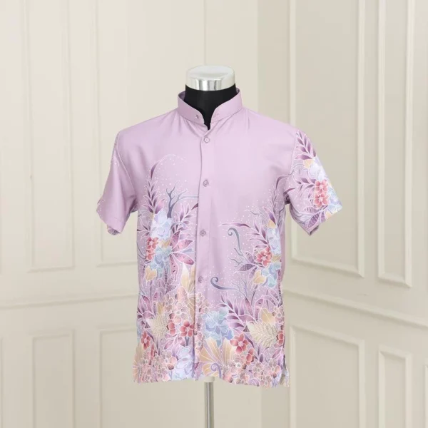 Premium Men's Batik Short Sleeve Shirt