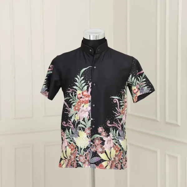Premium Men's Batik Short Sleeve Shirt