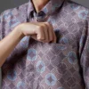 Premium Mandalas Men’s Short Sleeve Batik Shirt