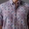 Premium Mandalas Men’s Short Sleeve Batik Shirt
