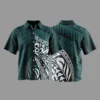 Leisure Sublimation Batik Shirt – New Arrival Exclusive Batik Pattern Men's Short Sleeve Shirt