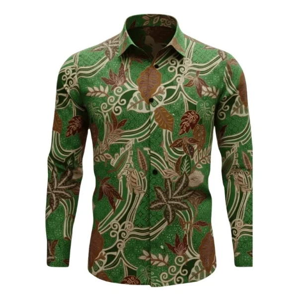 Premium Men's Classic Batik Shirt