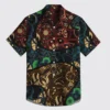 sg-11134202-823rf-mogsugudl7v2bb.webp Premium Men's Vintage Batik Floral Print Short Sleeve Shirt