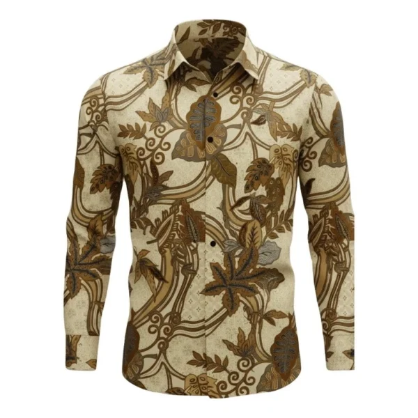 Premium Men's Classic Batik Shirt