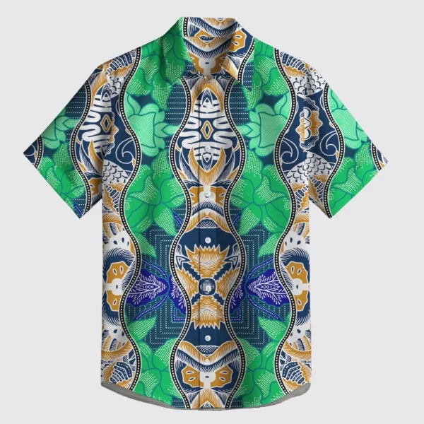 sg-11134202-823rq-mogsug8vrytd0b.webp Premium Men's Vintage Batik Floral Print Short Sleeve Shirt